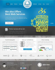 企业商业HTML5模板