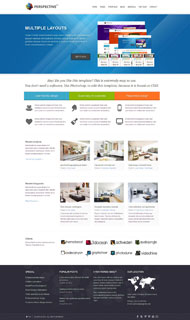 业务设计HTML5网页模板