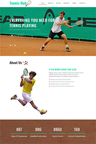 中国网球协会官方网站模板