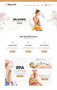 按摩精油销售网站模板