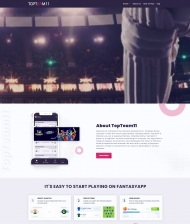 响应式棒球游戏网站模板