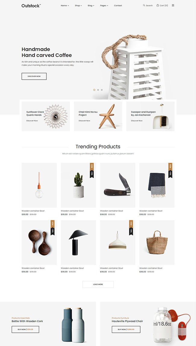 生活好物集合店铺网站模板