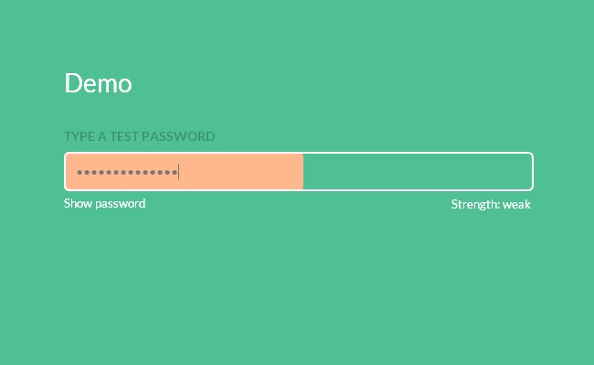 jQuery密码强度验证插件 jQuery密码强度验证插件网
