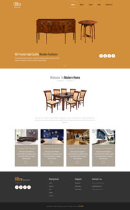 实木家具企业网站模板
