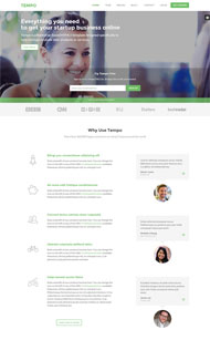 绿色IT网站设计公司网站模板