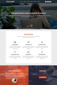响应式商务科技企业官网模板