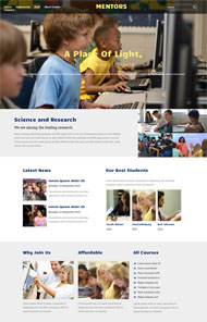 大气宽屏网吧主页模板下载