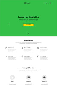 简洁互联网服务公司模板