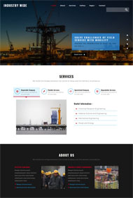 工程造价公司网站模板