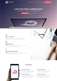 互联网it商务网站模板