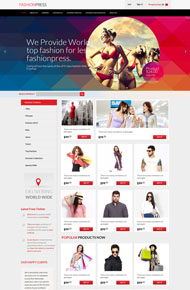 服装销售商城HTML模板