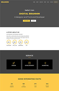 大气创意产品设计网站模板