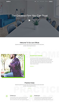 传媒行业响应式企业模板