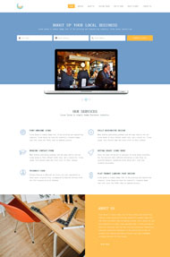 大气设计CSS3网页模板