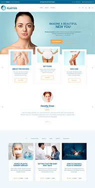 整形外科医院官网网站模板