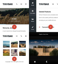 手机图片展示wap博客模板