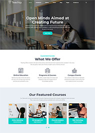 学校教育管理网站模板