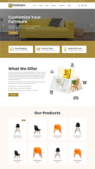 家具店铺商城HTML5模板