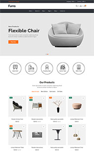 生活家具电子商务网站模板