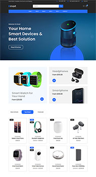 智能数码产品销售商城模板