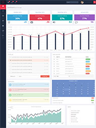 Atom ios7风格CMS管理模板
