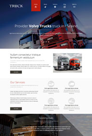 国际货运公司网站模板