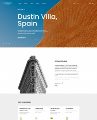 建筑施工设计服务公司网站模板