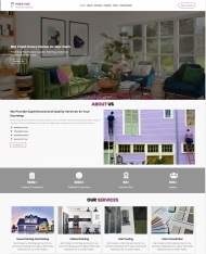 家居装潢墙绘服务机构网站模板