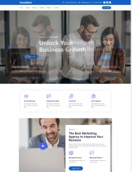 现代营销服务公司网站模板