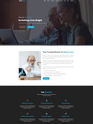 老年保健医疗机构网站模板