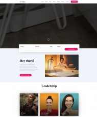 响应式宾馆酒店宣传网站HTML5模板