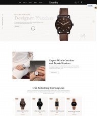 专业腕表定制服务网站模板