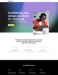 人工智能数字化服务公司网站模板