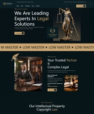 知识产权版权法律公司网站模板