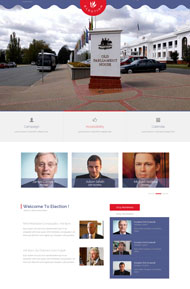 会议主题html5网页模板