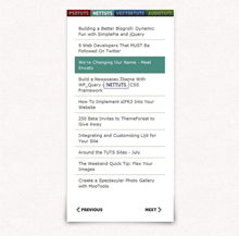 jQuery静态分页插件