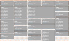 可自由变换布局排版的j