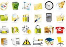 40个电脑系统文件夹图标