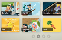 jquery 3D分页翻转滑块