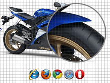 jquery变焦放大效果