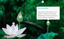 jQuery热点幻灯片