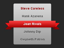 css3垂直Lavalamp导航