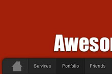 css3网页底部固定导航