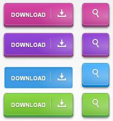css3实现3d凹凸按钮 电影网