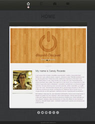 个人名片HTML5模板