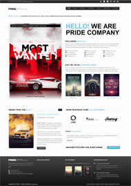 素材设计HTML5模板