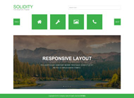 绿色个人摄影相册模板