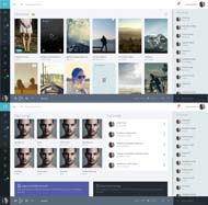 小清新音乐网站模板