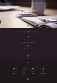 工作笔记主题CSS模板