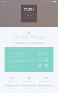 宽屏个人博客网站模板